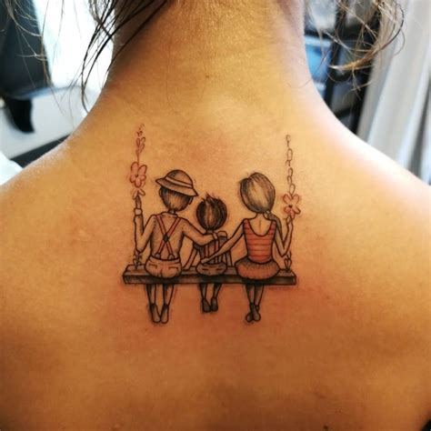 Tatouage Famille Nuque Id Es De Dessins Originaux