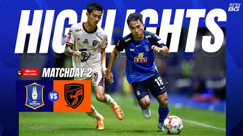 Highlights Bg Pathum United Pt Prachuap Fc Thai League