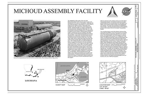 Michoud Assembly Facility 13800 Old Gentilly Road New Orleans