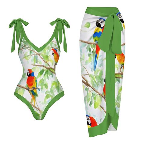 Wqjnweq Womens Swimsuits Bikinis Swimwear O Ne Piece Swimsuit Bikini Lace Up Swimsuit Long Skirt