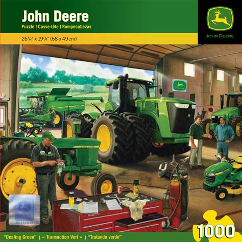 Dealing Deere Pieces Masterpieces Puzzle Warehouse