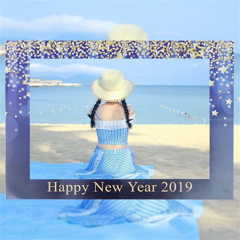 Gelukkig Nieuwjaar Fotolijsten Foto Props Papier U Vicedeal