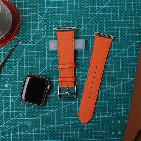 Correa Para Apple Watch Ultra Band Pulsera De Cuero Genuino Para Apple