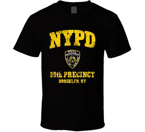 Nypd Th Precinct Brooklyn Ny Police Fan T Shirt Etsy