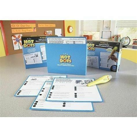 Educational Insights Hot Dots Learn To Solve Word Problem Set Grades