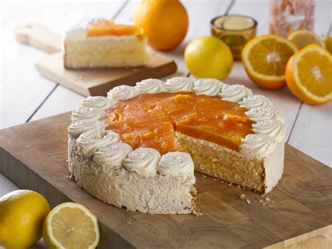 Orange And Lemon Gateau Mademoiselle Desserts Uk