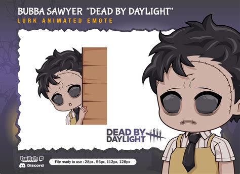Bubba Sawyer Dead By Daylight Lurk Emote Dbd Twitch Emote Etsy