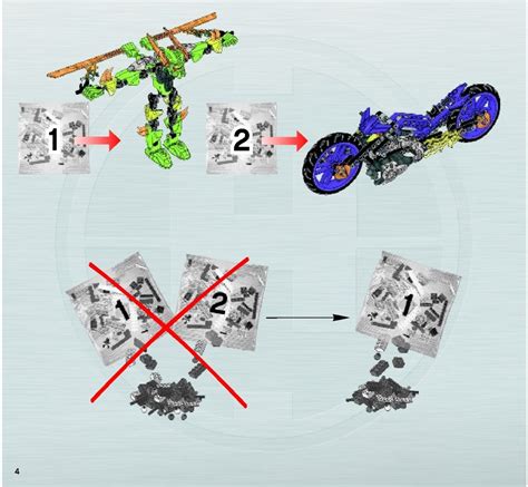 LEGO 6231 SPEEDA DEMON Instructions, HERO Factory - Breakout