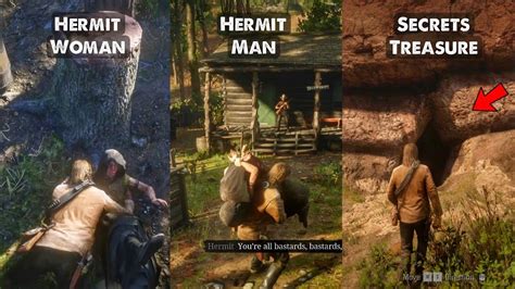 Rdr2 Hermit Man And Woman And Treasure All Outcomes Youtube