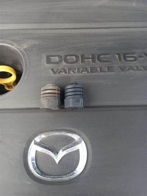 Отбойник капота. Устранение мелкого стука капота. — Mazda 6 (2G) GH, 2 ...