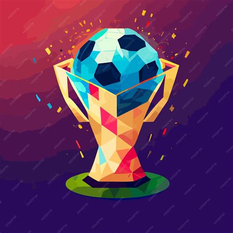 Premium Vector | WORLD CUP TROPHY ILLUSTRATION