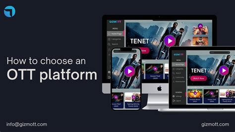 How To Choose An OTT Platform - GIZMOTT