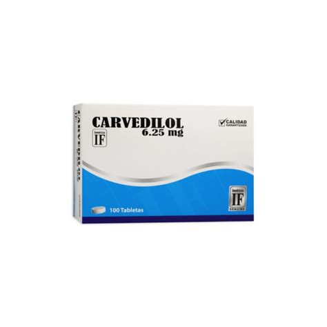 CARVEDILOL 6 25 mg IF Ibero Fármacos