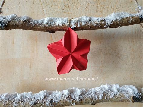 Come Realizzare Stella Di Natale Origami Mamma E Bambini