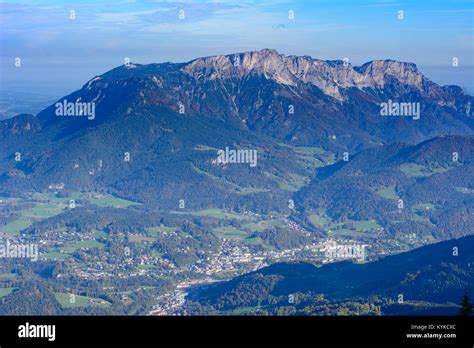 National Park Berchtesgaden View From Viewpoint Vogelstein To