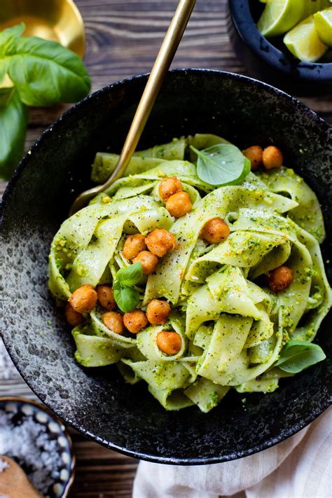 Pistachio Pesto Pasta This Savory Vegan