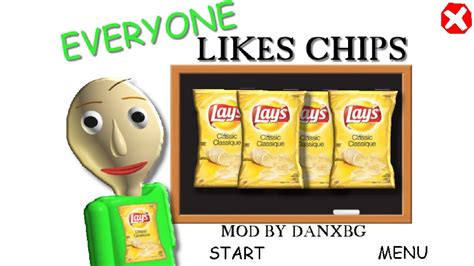 Everyone Likes Chips Baldis Basics Mod Youtube