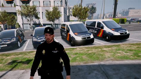 Uniform Policía Nacional UPR CNP Spanish Police GTA5 Mods