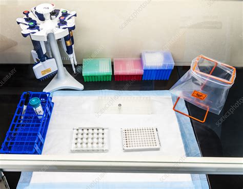 Dna Library Preparation Workstation Stock Image C0570262 Science