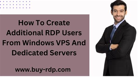 How To Create Additional Rdp Users From Windows Vps And Dedicated Servers