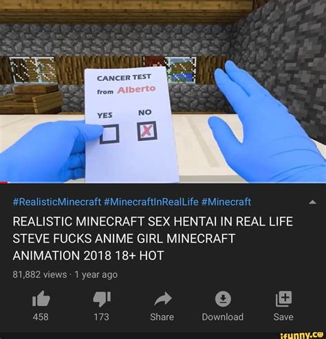 Realistic Minecraft Sex Hentai In Real Life Steve Fucks Anime Girl Minecraft Animation 2018 18