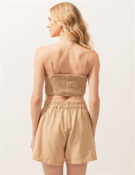 Conjunto Alfaiataria Elegance Nude Sangue Latino