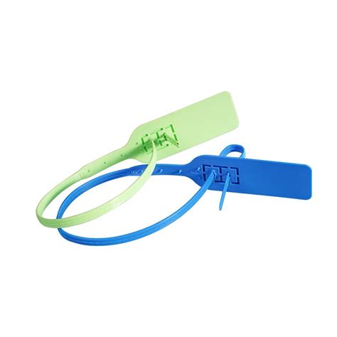 China Customized Tamper Indicative Plastic Security Seal With Double