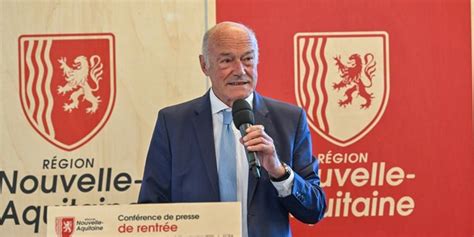 Alain Rousset fait sa rentrée sous le signe de la forêt en Nouvelle