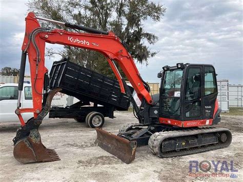 2021 Kubota KX080 4 Midi Excavator Royal Auction Group