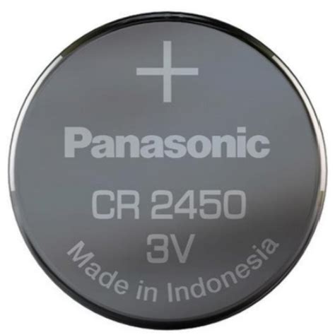 Cr2450 Panasonic Coin Cell Battery Srk Electronics