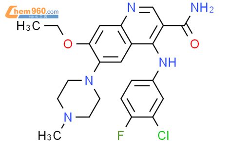 953799 05 8 3 Quinolinecarboxamide 4 3 Chloro 4 Fluorophenyl Amino