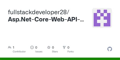 Github Fullstackdeveloper Asp Net Core Web Api Crud Operations In