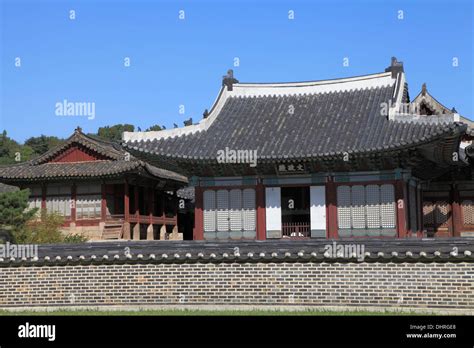 South Korea, Seoul, Changgyeonggung Palace Stock Photo - Alamy