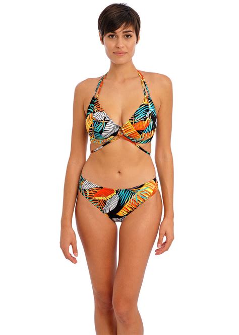 On The Beach Biustonosz K Pielowy Freya Swim Samba Nights As Mui Uw Halter Bikini Top Multi