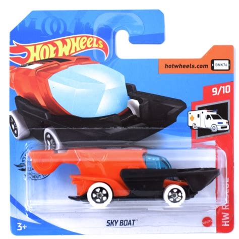 Hot Wheels Črni avtomobilček Sky Boat 1 64 Mattel nakupovanje v IgračeShop
