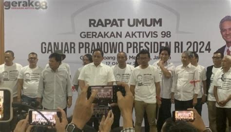 Gerakan Aktivis Deklarasi Dukung Ganjar Wakil Ketua Tpn Gatot Eddy