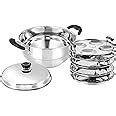 Amazon Brand Solimo Stainless Steel Induction Bottom Multi Kadhai