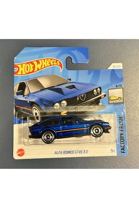 Hot Wheels Tekli Arabalar Mavi Alfa Romeo Gtv