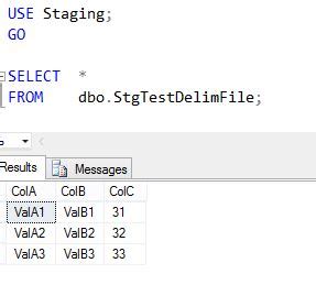 Automating Ssis Design Pattern Stage Delimited Flat File