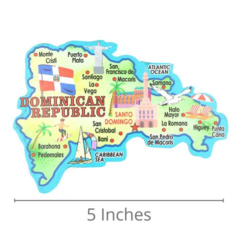 map of dominican republic with airports 5