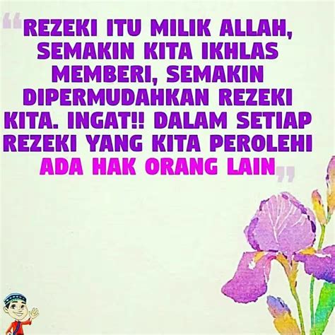 Nota Hati 3 Rezeki Itu Milik Allah Janji Kita