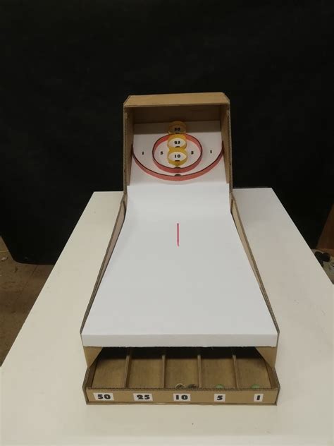 Skee Ball From Cardboard 8 Steps With Pictures Instructables