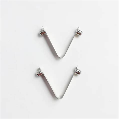 High Quality Oem Nickel Plated Spring Steel Tube Lock Pin V Shape