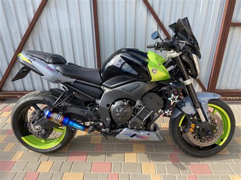 Купить б у Yamaha FZ1 инжектор 6 передач в Волгограде чёрный naked bike 2007 года на Авто ру ID