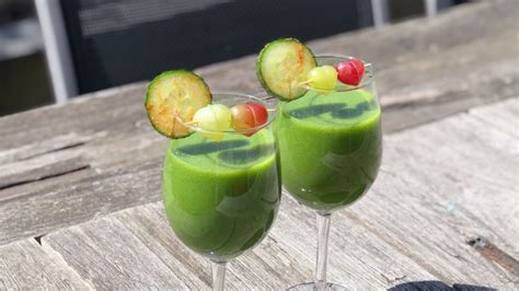 Energizing Green Smoothie Green Goddess Beverage No Dairy Smoothie