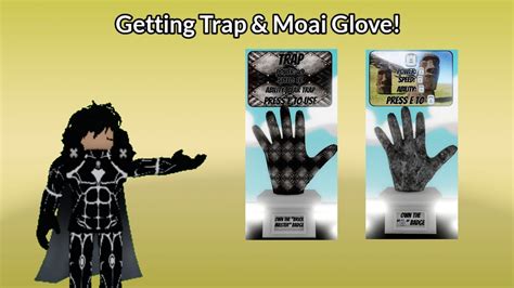 Getting Trap And Moai Glove Slap Battles Full Guide YouTube