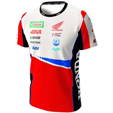 Tee Shirt Ixon Ts Lcr Castrol Noir Blanc Rouge T Shirt