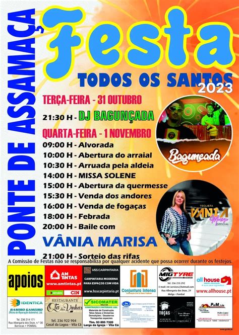 Festa de Todos os Santos 2025 na Ponte da Assamaça