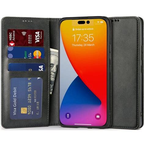 Tech Protect Wallet Do Apple Iphone Pro Czarny Etui Niskie Ceny I