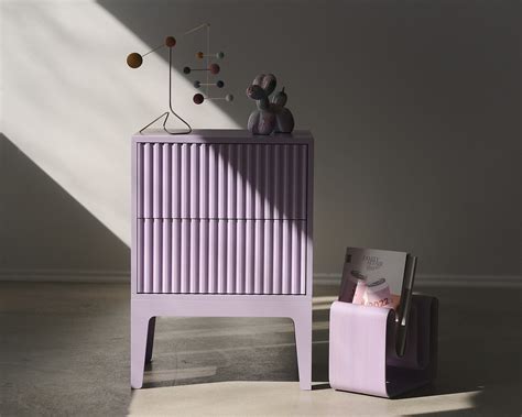 Тумба с объёмными полосками Flow — Интернет-магазин мебели KUBI MEBEL ...